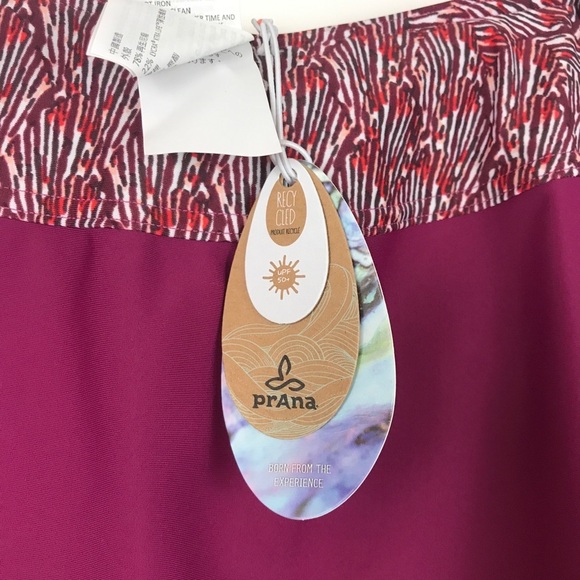 NWT Prana Swim Skirt in Pomegranate Seashells Size XS - Picture 9 of 10